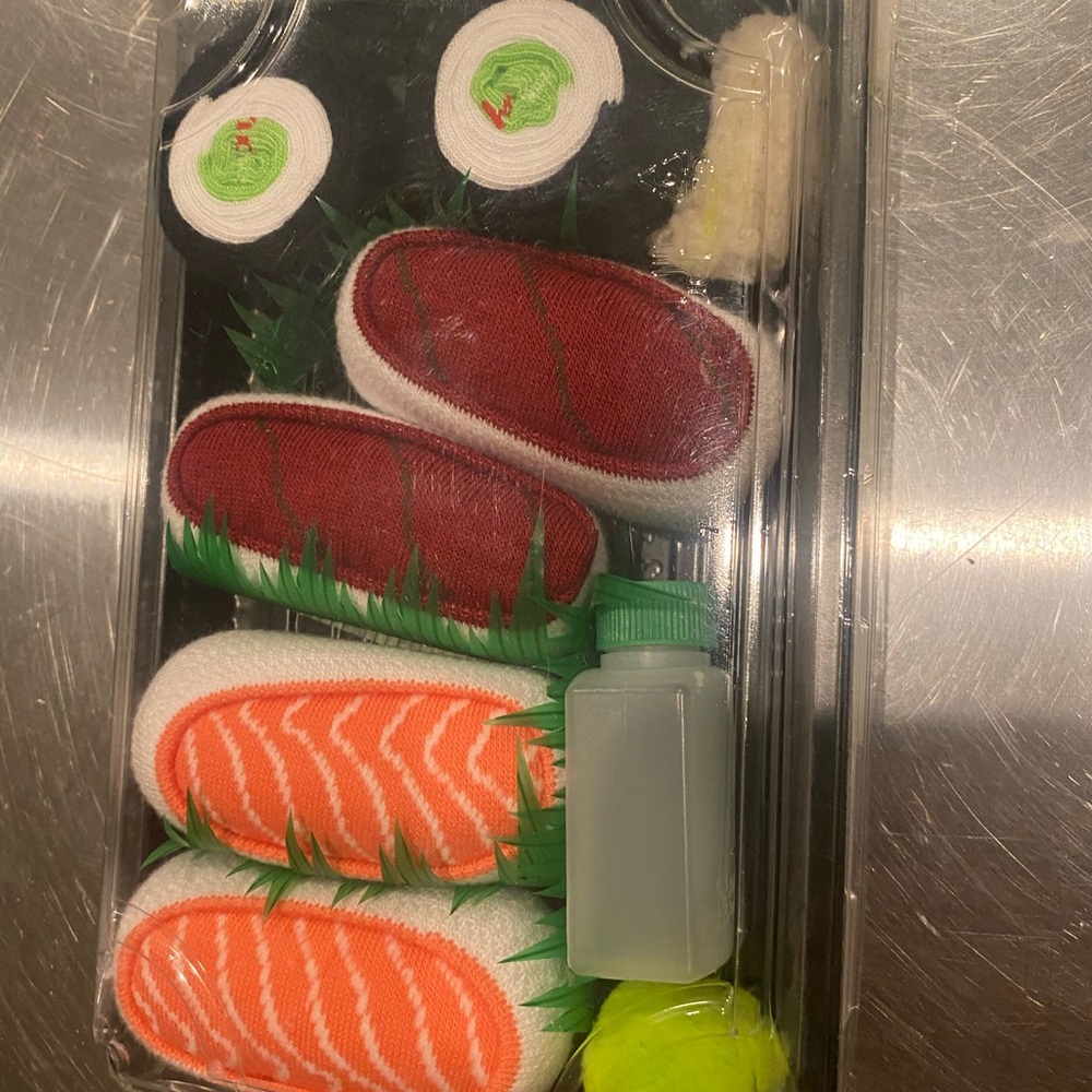 Sushi-Themed Sock Set